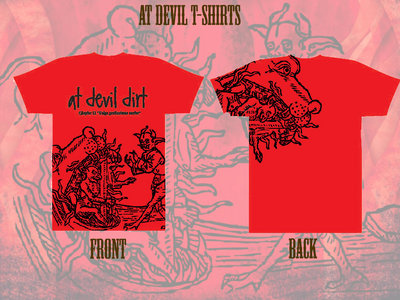 at devil dirt cover T-shirt main photo