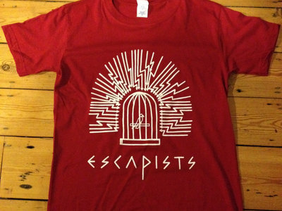 Escapists Birdcage T Shirt - Red main photo