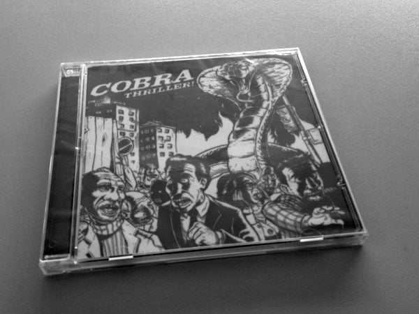 Thriller Animal Metal Punk Bending Creep Cobra Snake Spille, Smalto, Metallo, gemma na