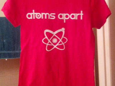 Atoms Apart Logo Shirt RED main photo