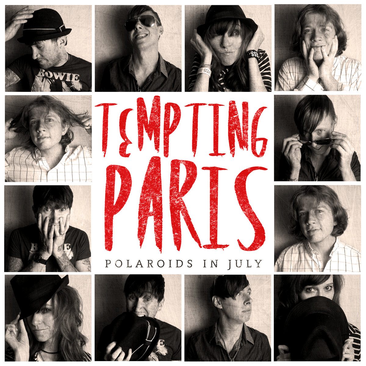 Zseniális sideproject - Tempting Paris - Polaroids in July (2012)