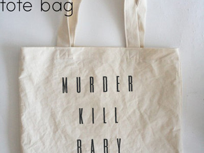Murder Kill Baby Cotton Tote Bag main photo