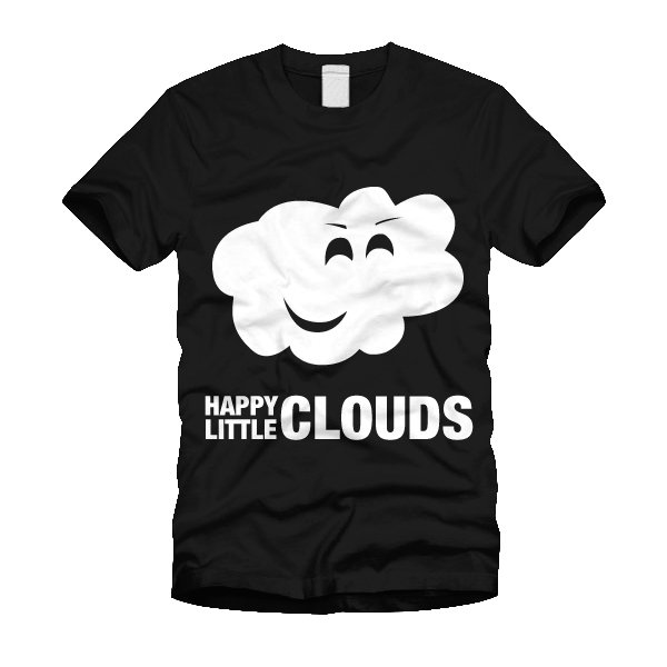 cloud t shirt design