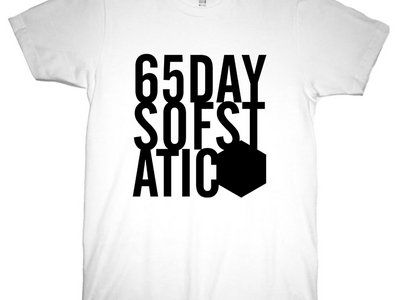 65daysofstatic Australian tour T-shirt (white) + 'One Time For All Time' (digital album) main photo