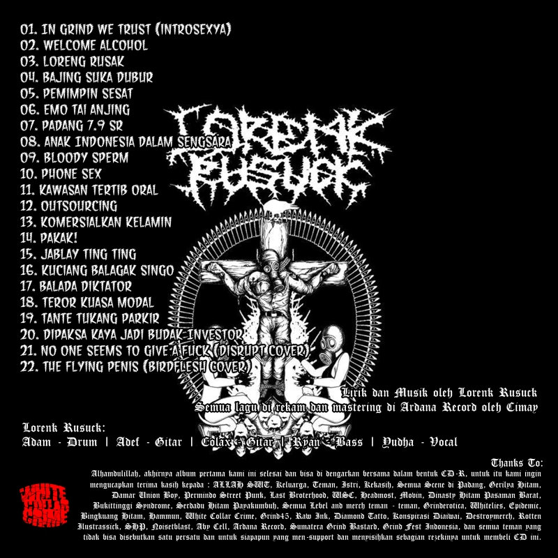 Emo Tai Anjing White Collar Crime Records