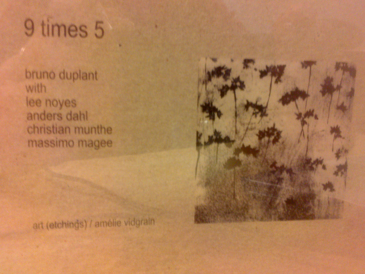 9 Times 5 Duplant noyes dahl munthe magee Idealstate Recordings 9 times 5 duplant noyes dahl munthe magee idealstate recordings