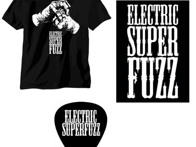 Electric Superfuzz - Black Pack ( T-shirt, 4 Picks, 5 Stickers) main photo