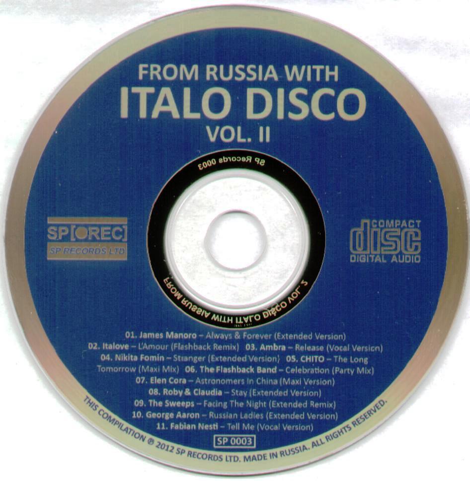 VA - From Russia With Italo Disco vol.II | Various Artists | SP Records