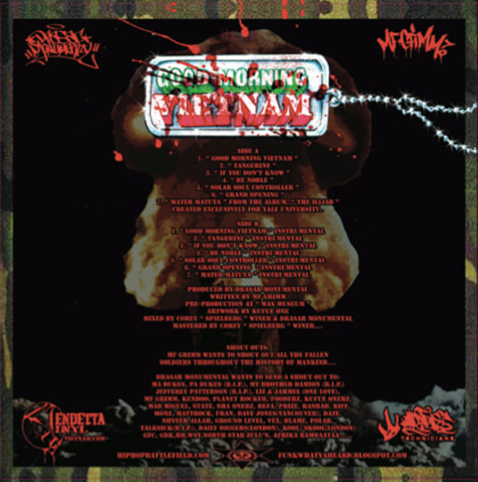 Good Morning Vietnam | MF Grimm & Drasar Monumental | Drasar