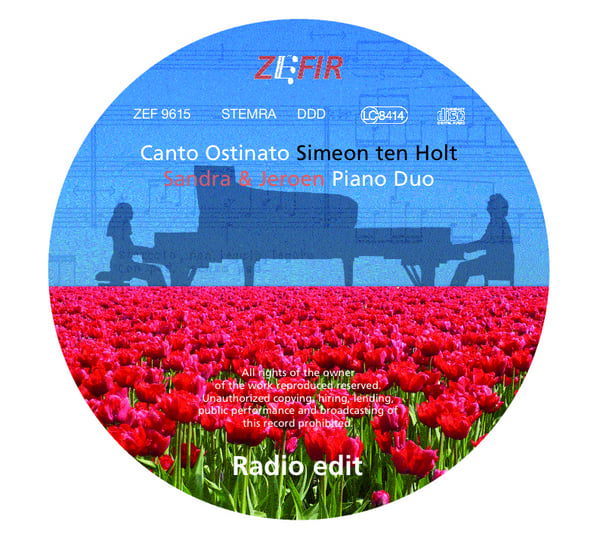Canto Ostinato | Piano duo Jeroen en Sandra van Veen