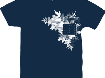leaves you puzzled t-shirt (navy blue) main photo