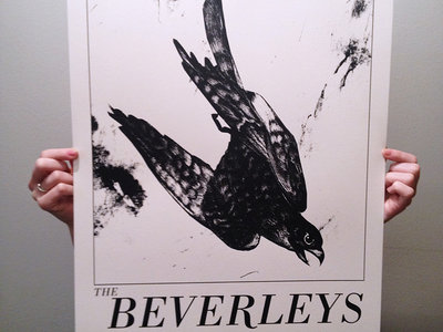 "The Beverleys" screen printed poster. main photo