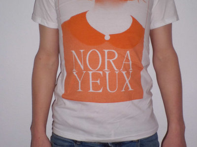 NORA YEUX - "Collar" T-Shirt - orange main photo