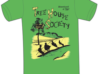 Adventures of the Tree House Society - Green T-Shirt main photo