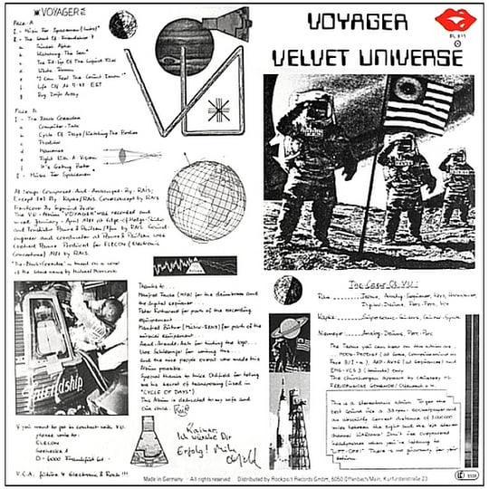 【レコード】VELVET UNIVERSE / Voyager Voyager