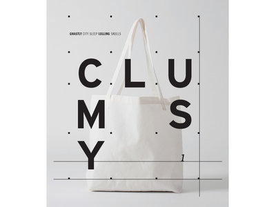 "CLUMSY 1" Tote Bag; limited "Song Title" edition main photo