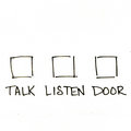 talk listen door image