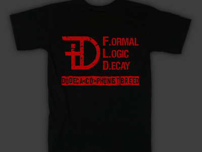 F.ormal L.ogic D.ecay - "DODECA<CO>PHONIST BREED" T-shirt main photo