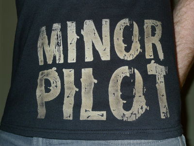 Minor Pilot logo hand-printed T-shirt main photo