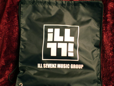 ILL SEVENZ MUSIC GROUP Logo Drawstring Sport Bag main photo