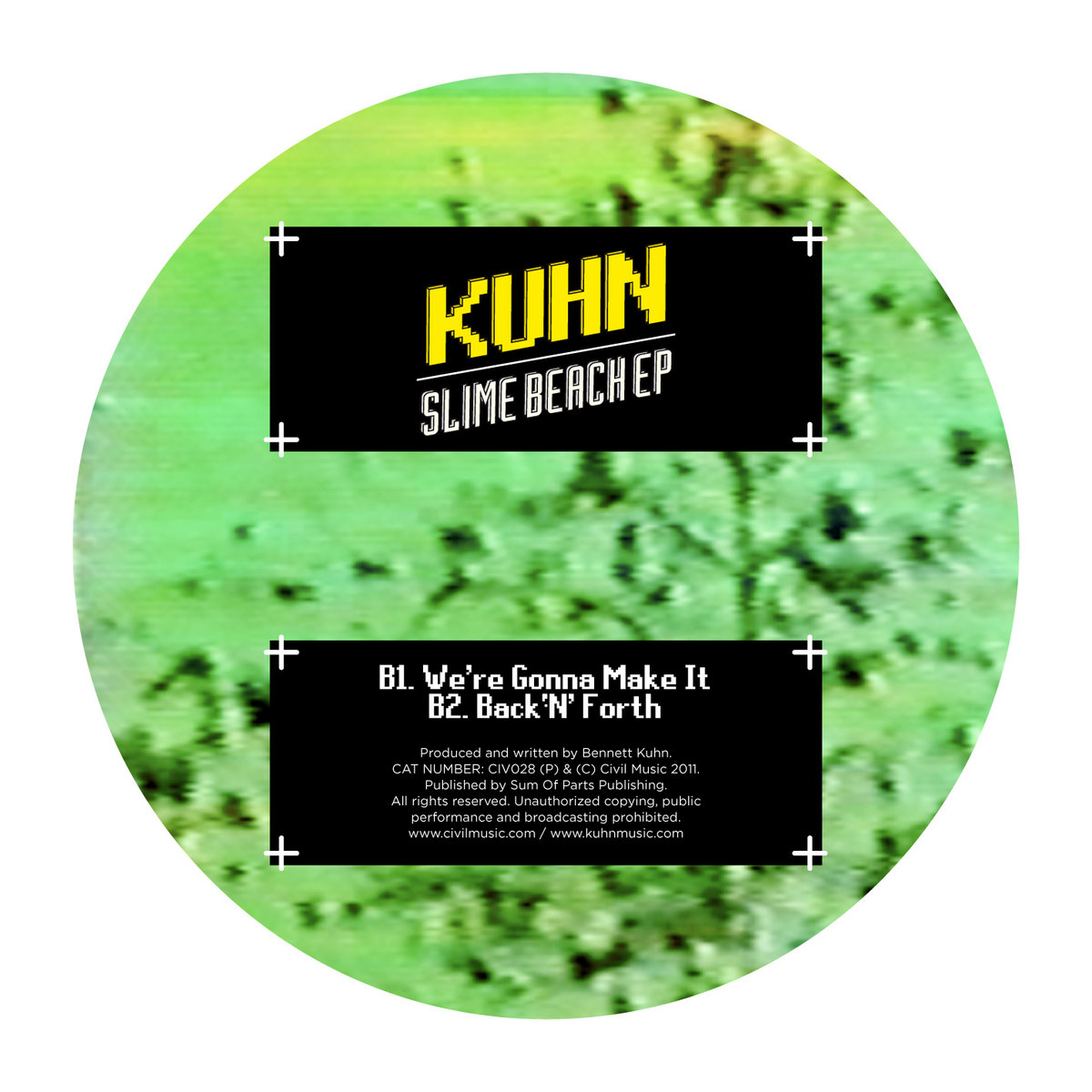 Slime Beach Kuhn Civil Music test pressing