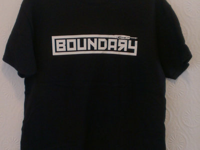 Boundary Logo Tee (black) main photo