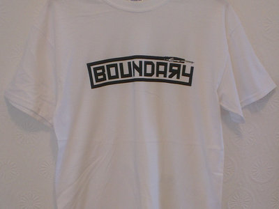 Boundary Logo Tee (white) main photo