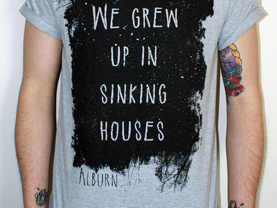 Grey 'Sinking Houses' T-Shirt main photo
