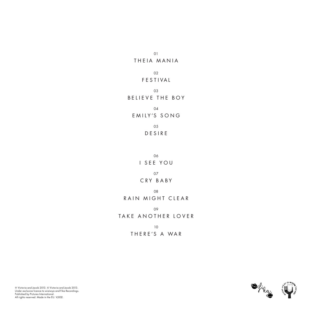 Victoria and Jacob | Victoria and Jacob | Fika Recordings