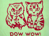 pow wow! - Owl & Kitty T-Shirt photo 