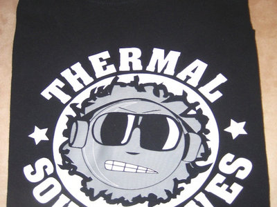 Thermal Soundwaves B&W with grey T-Shirt main photo