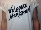 Welcome To Marathon logo tee photo 