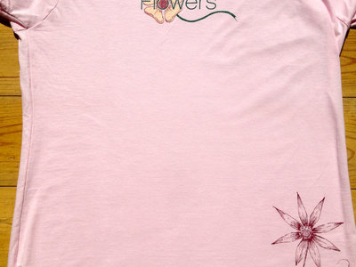 Pink Girls T-shirt - "Flowers" main photo
