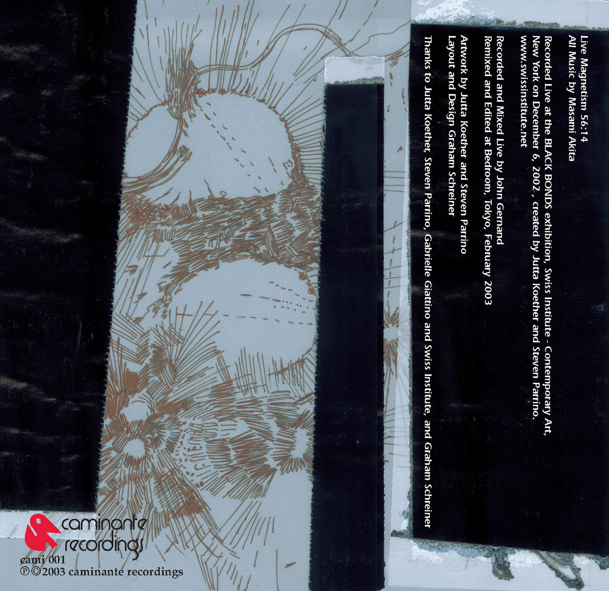 Live Magnetism | Merzbow | Caminante Recordings
