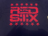 Red Six Logo T-Shirt (Red / Black) photo 