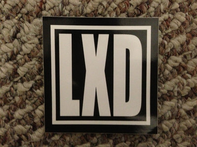 LXD Black/White Sticker main photo