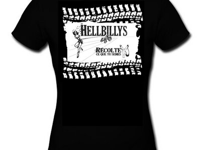 T-shirt Hellbilly's ( à l'achat obtener l'album numérique "Chambre 30 dollars" ) main photo
