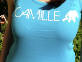 Camiseta CAMILLE chica azul photo 