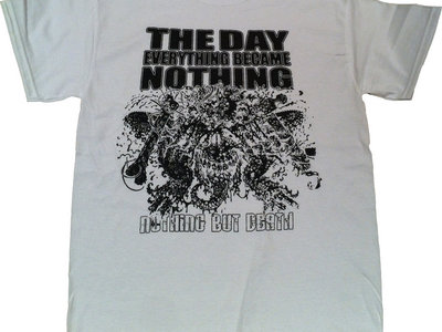 Nothing But Death T-shirt (white shirt black print) main photo
