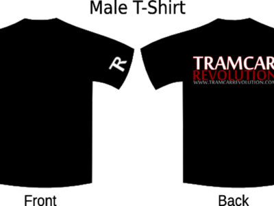 Male Tramcar Revolution T-Shirt - Design #2 main photo