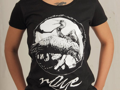 NOYE "Bird" t-shirt/WOMEN (black) main photo