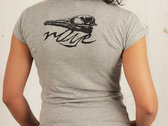 NOYE "Bird" t-shirt/WOMEN (grey) photo 