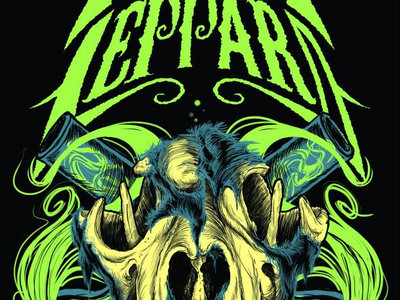 Meth Leppard Skull and Pipes Poster main photo