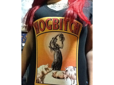 Hogbitch T-shirt (women's, fitted) main photo