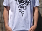 T-Shirt (male) - White (Black Logo by Luthor) photo 