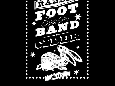 "Rabbit Foot Spasm Band Cider" T-Shirt main photo