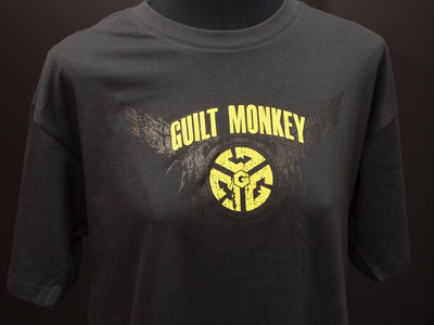 Guilt Monkey t-shirt, Used Black "Men" main photo