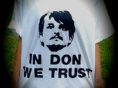 In Don We Trust Shirt in Rhino White photo 