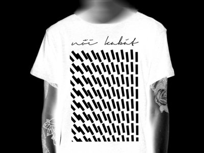 Nöi Kabát 'Make Room! Make Room!' design t-shirts in white main photo
