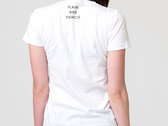 "Dying to fit in" T-shirt (White) photo 